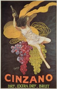 Plakat reklamowy „Cinzano”, 1920